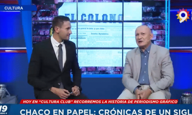 CULTURA CLUB – La historia del periodismo gráfico chaqueño – Francisco Tete Romero